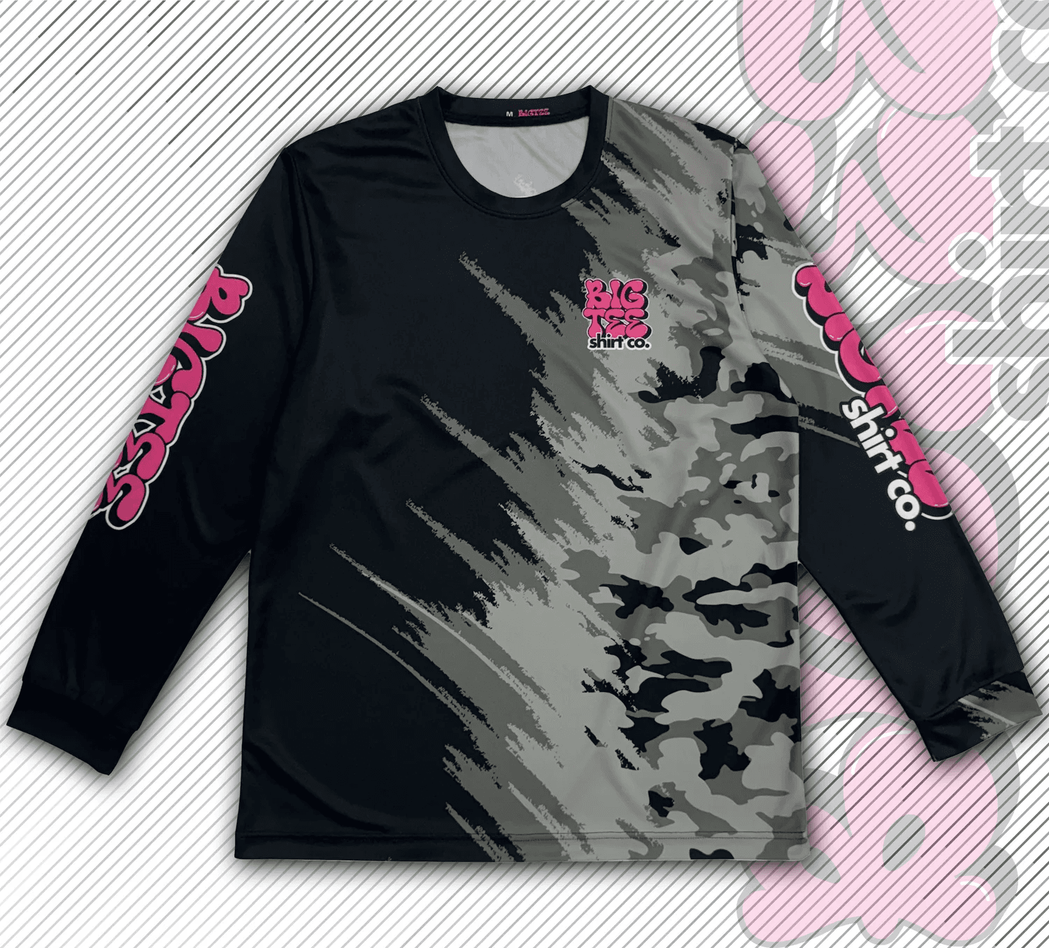 Crew Neck Long Sleeve